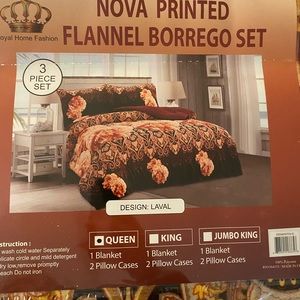 Blanket borrego 3pc